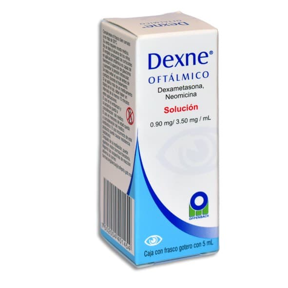 Dexne Oftálmico Sol. Fco Gotero 5 Ml. 0.90-3.50 Mg/1 Ml.