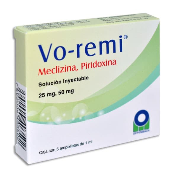 Vo-remi Sol. Iny. C/5 Amptas. 25-50 Mg/1 Ml.