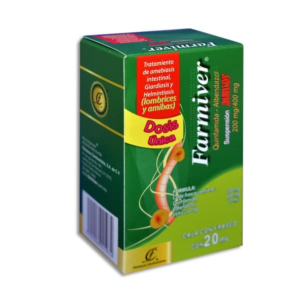 Farmiver Susp. Junior Fco. 20 Ml. 200-400 Mg/20 Ml.