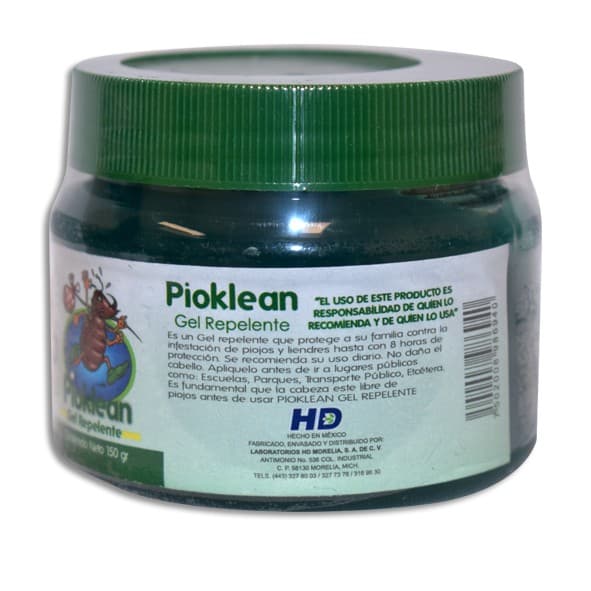 Pioklean Gel Repelente P/cabello 150 G.