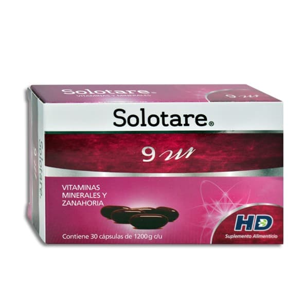 Solotare 9m C/30 Caps. 1200 Mg.