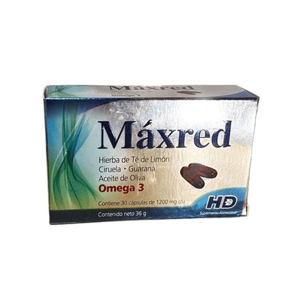 Máxred C/30 Caps. 1200 Mg.