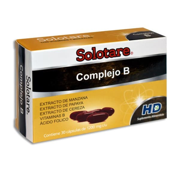 Solotare Complejo-b C/30 Caps. 1200 Mg.