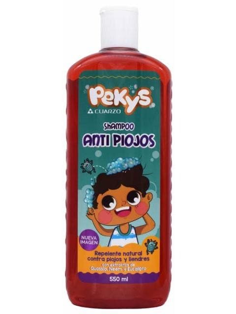 Shampoo Antipiojos Pekys (cuarzo) Fco. 550 Ml.
