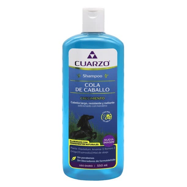 Shampoo Cola de Caballo C/keratina (cuarzo) 550 Ml.