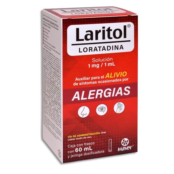 Laritol Solución Fco. 60 Ml. 1 Mg/1 Ml.