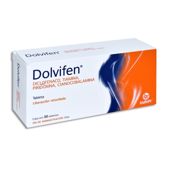 Dolvifen C/30 Tabs. L.r. 50/50/50/1 Mg.