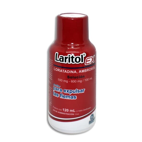 Laritol-ex Solución Fco. 120 Ml. 100-600 Mg/100 Ml.