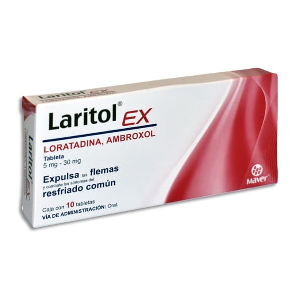 Laritol-ex C/10 Tabs. 5/30 Mg.