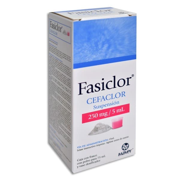 Fasiclor Susp. Fco. 75 Ml. 250 Mg/5 Ml.