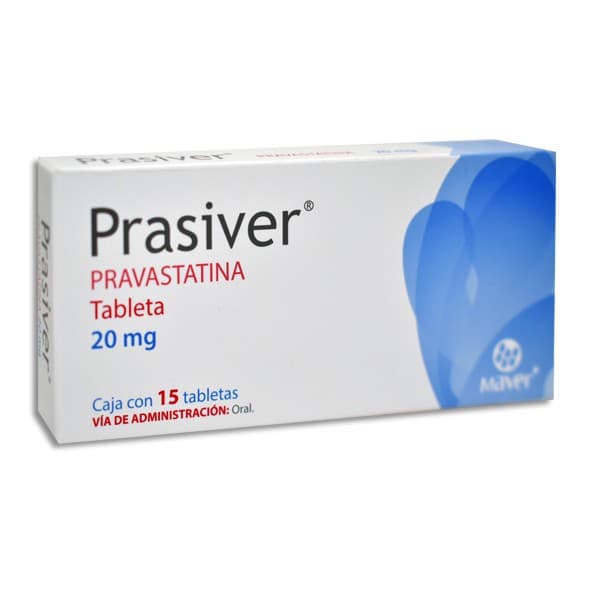 Prasiver C/15 Tabs. 20 Mg.