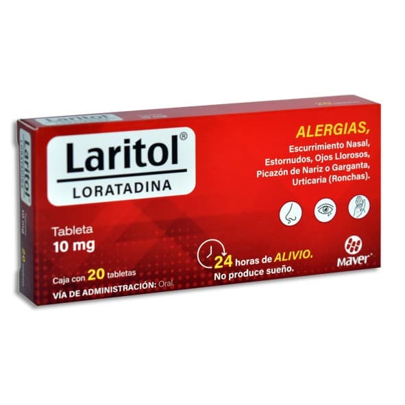 Laritol C/20 Tabs. 10 Mg.