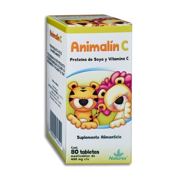 Animalin-c C/80 Tabs. Masticables 480 Mg.