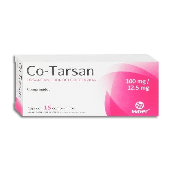 Co-tarsan C/15 Comps. 100/12.5 Mg.