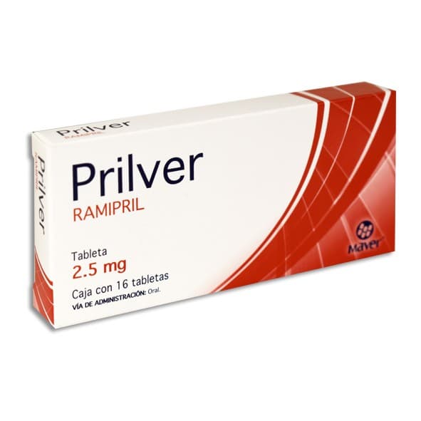 Prilver C/16 Tabs. 2.5 Mg.