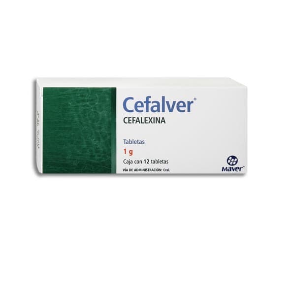 Cefalver C/12 Tabletas 1 G.