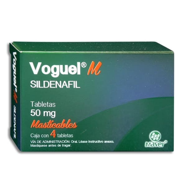 Voguel-m C/4 Tabs. Masticables 50 Mg.