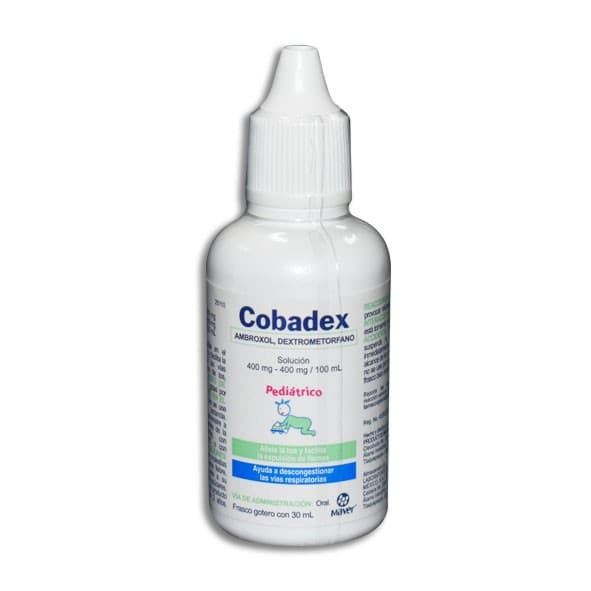 Cobadex Sol. Pediátrico Fco. Gotero 30 Ml. 400-400 Mg/100 Ml.