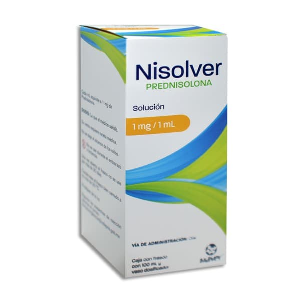 Nisolver Solución Fco. 100 Ml. 1 Mg/1 Ml.