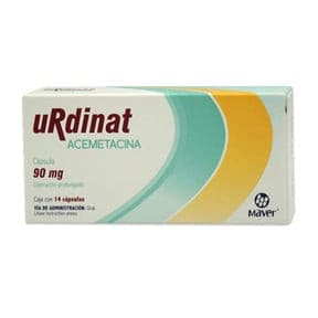 Urdinat C/14 Caps. L.p. 90 Mg.