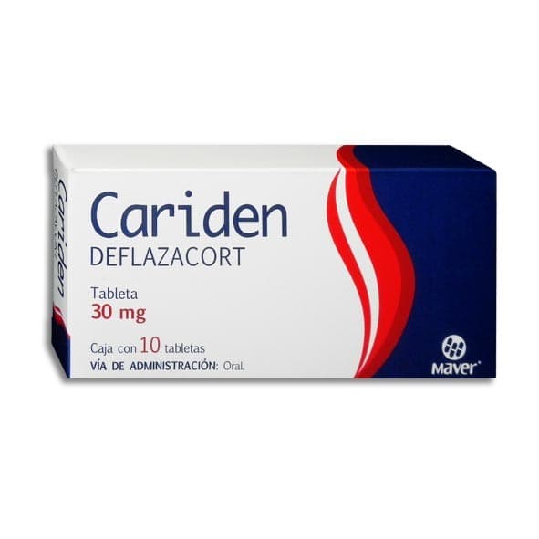 Cariden C/10 Tabs. 30 Mg.