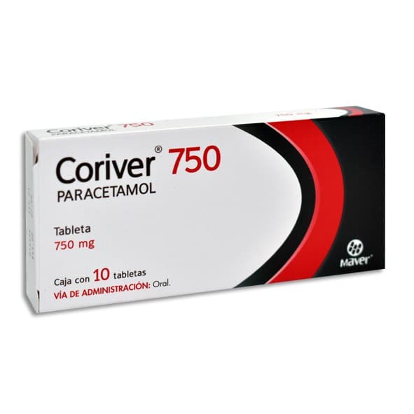 Coriver C/10 Tabs. 750 Mg.