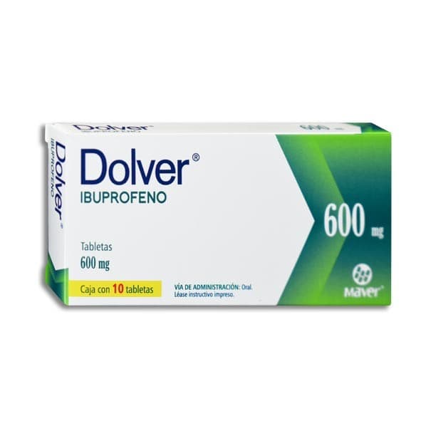 Dolver C/10 Tabs. 600 Mg.