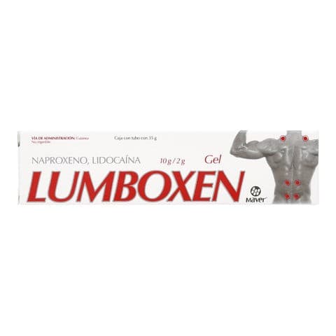 Lumboxen Gel "rosa" Tubo C/35 G. 10-2 G/100 G.