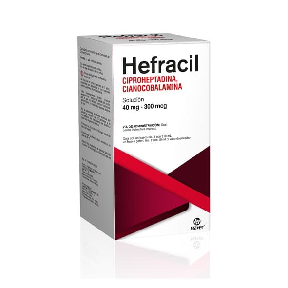 Hefracil Sol. Fco. No.1 C/210 Ml. y Fco. No.2 C/10 Ml. 40 Mg-300 Mcg.