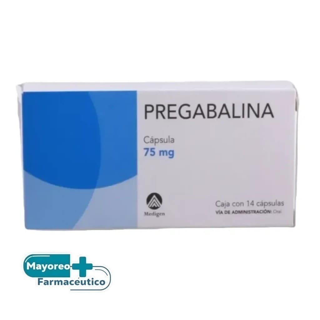 Pregabalina (medigen) C/14 Caps. 75 Mg.