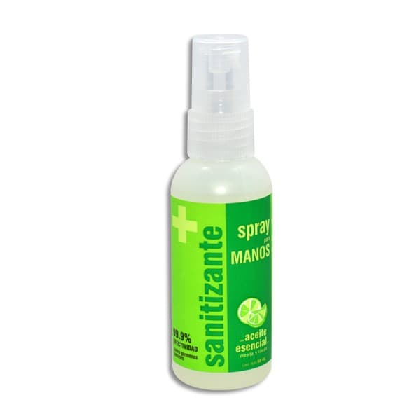 Sanitizante Spray para Manos (belabel) "menta Limón" Fco. 60 Ml.