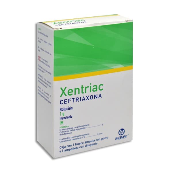 Xentriac I.m. Sol. Iny. C/1 Fco. Amp. 1 G/3.5 Ml.