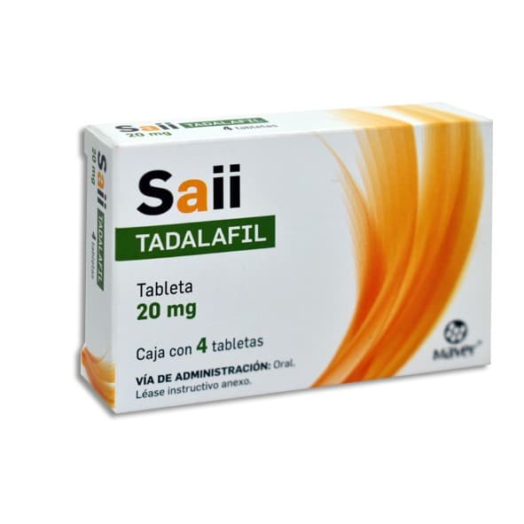 Saii C/4 Tabletas 20 Mg.