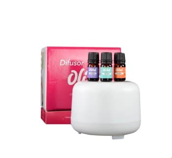 Olibel Difusor de Aroma+3 Aceites Esenciales Fco. 5 Ml.