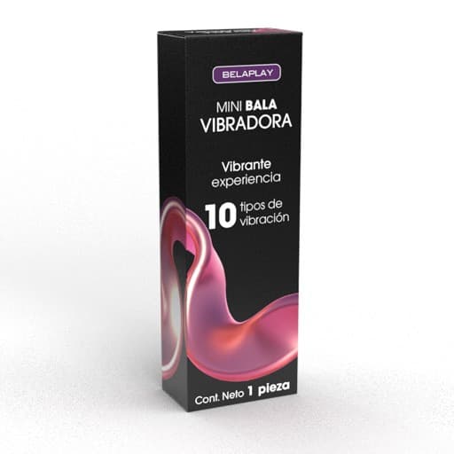 Belaplay Vibrador Tipo Bala Cja. C/1 Pza.