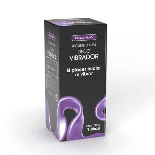 Belaplay Vibrador Tipo Dedo Cja. C/1 Pza.