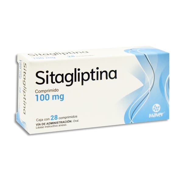 Sitagliptina (maver) C/28 Comps. 100 Mg.