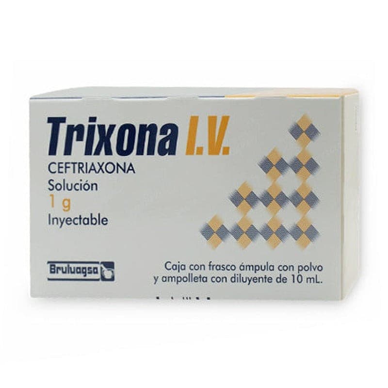 Trixona I.v. Sol. Iny. C/1 Fco. Amp. 1 G/10 Ml.