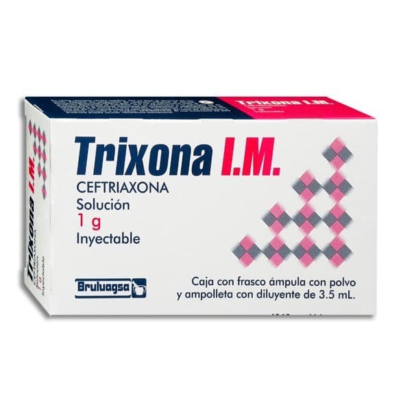 Trixona I.m. Sol. Iny. C/1 Fco. Amp. 1 G/3.5 Ml.
