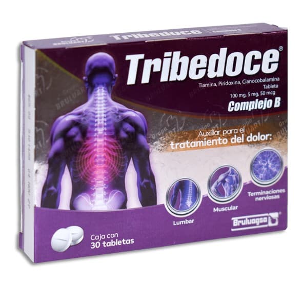 Tribedoce C/ 30 Tabs. 100 Mg/5 Mg/50 Mcg.