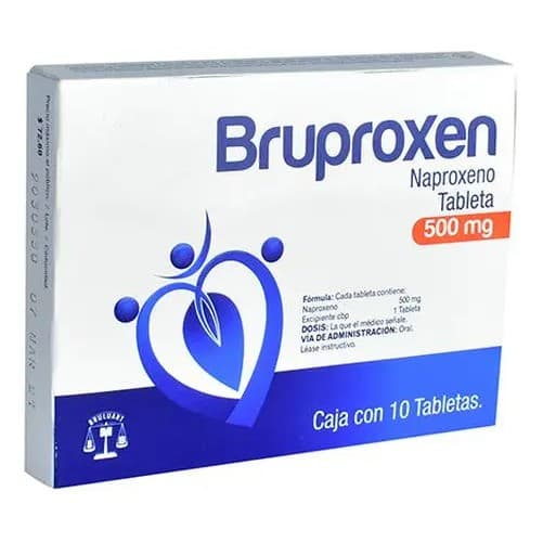 Bruproxen C/10 Tabs. 500 Mg.