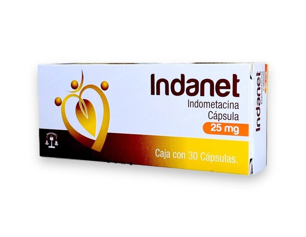 Indanet C/30 Caps. 25 Mg.