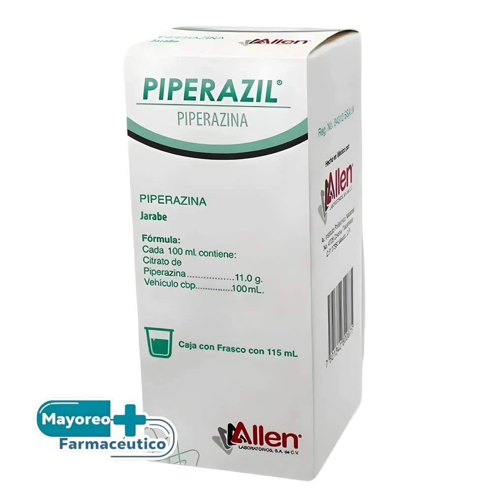 Piperazil Jarabe Fco. 115 Ml. 11 G/100 Ml.