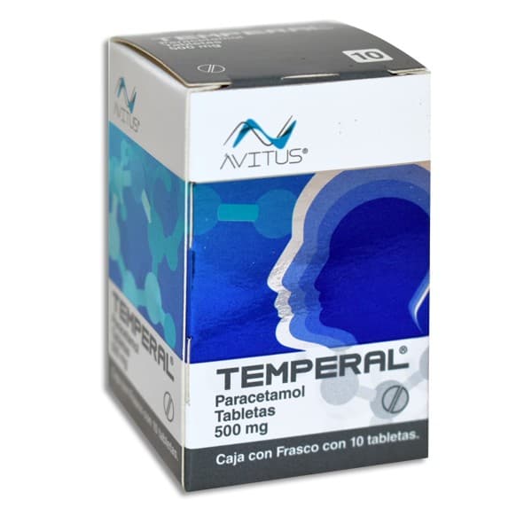 Temperal C/10 Tabs. 500 Mg.