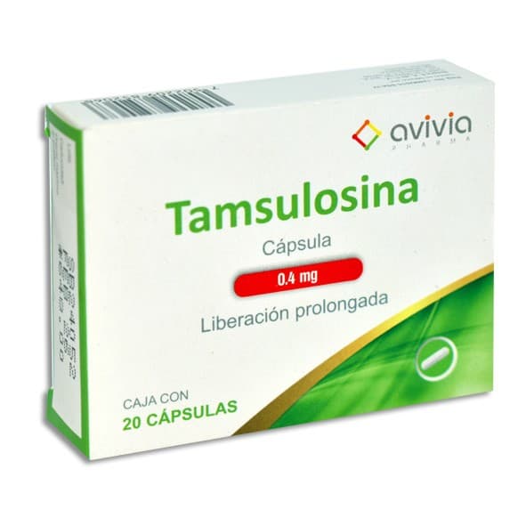 Tamsulosina (avivia) C/20 Caps. L.p. 0.4 Mg.
