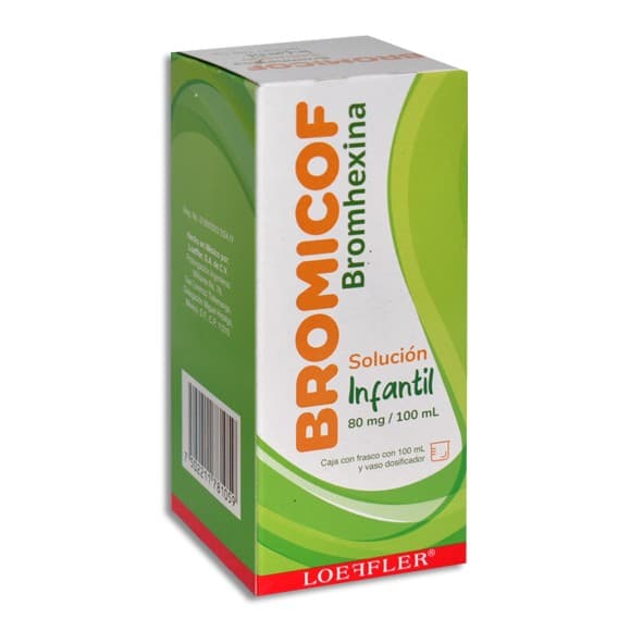 Bromicof Solución Infantil Fco. 100 Ml. 80 Mg/100 Ml.