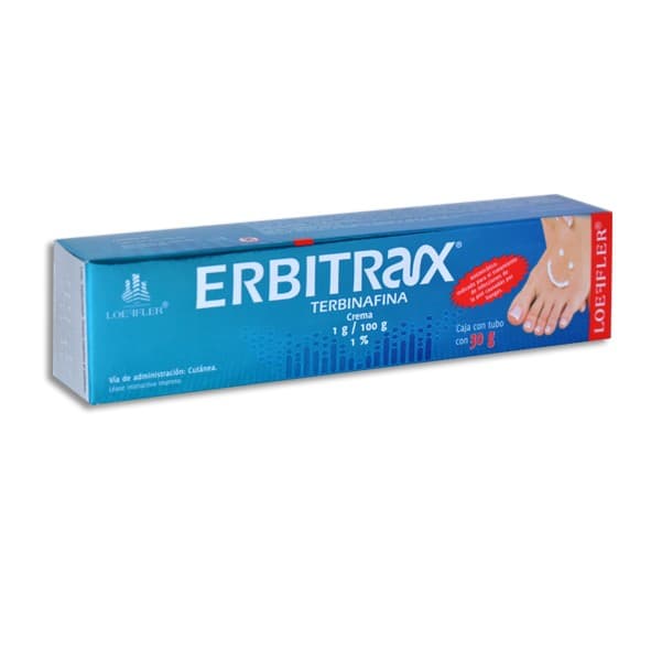 Erbitrax Crema 1% Tubo C/30 G.