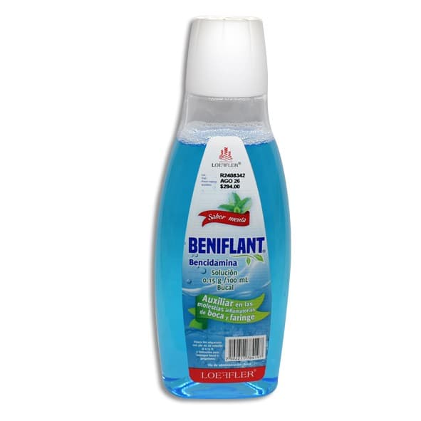 Beniflant Sol. Bucal Fco. C/360 Ml. 0.15 G/100 Ml.