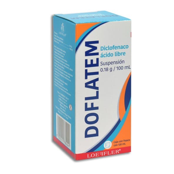 Doflatem Susp. Fco. 120 Ml. 0.18 G/100 Ml.