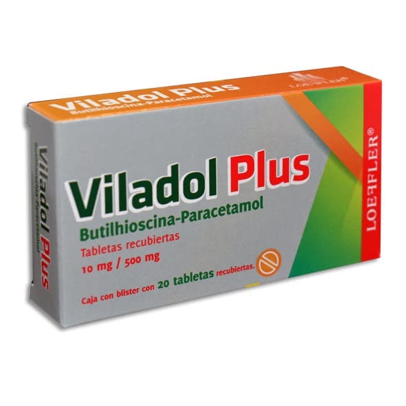 Viladol-plus C/20 Tabs. 10/500 Mg.
